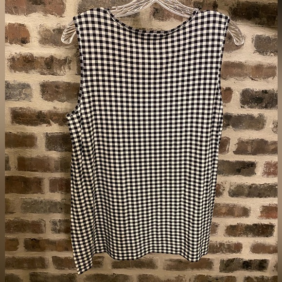 NWT J. Jill Gingham Tank - Petite Medium - Picture 2 of 3